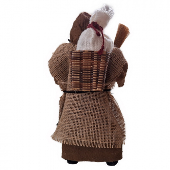 Knecht Ruprecht, Nikolausstatue, Nikolaus, Erzaehlfigur, Egli-Figur, kaufen, Nikolaus  mini, Miniatur, Handgemacht